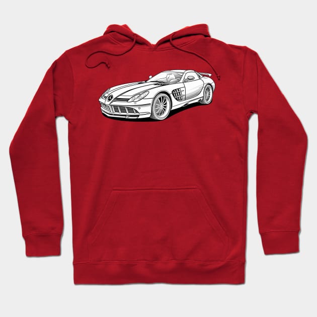 Mercedes SLR Hoodie by remixer2020